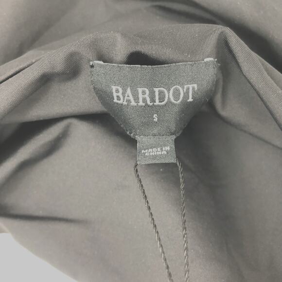 BARDOT Women's Londyn Mini Dress Small Black Cut Out Stretch Bodycon NWT - Picture 9 of 13